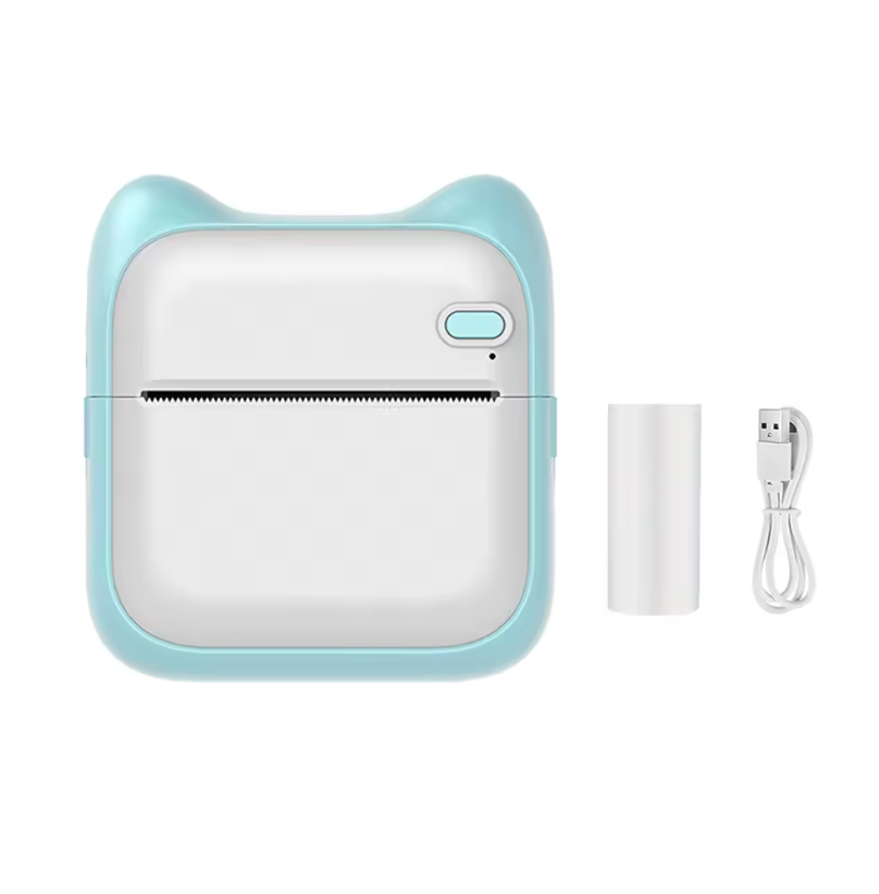 Mini Imprimante Thermique Portable – Impression Sans Encre, Rapide et Efficace