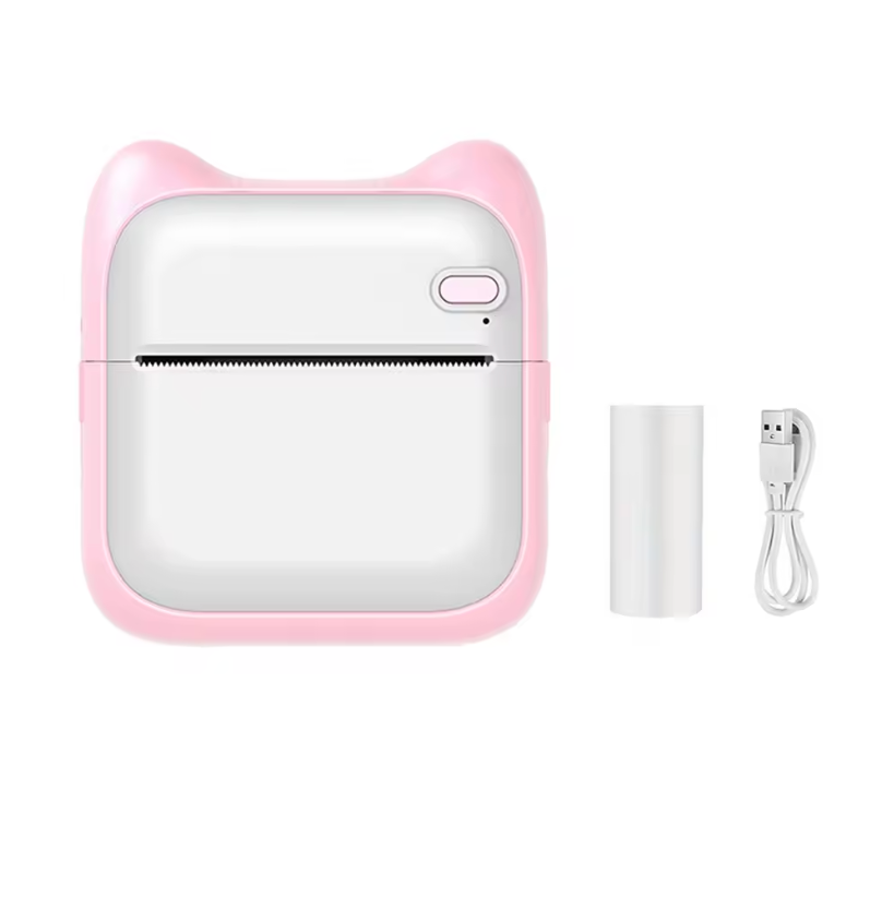 Mini Imprimante Thermique Portable – Impression Sans Encre, Rapide et Efficace