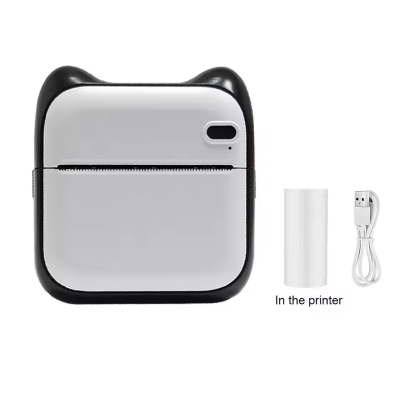 Mini Imprimante Thermique Portable – Impression Sans Encre, Rapide et Efficace