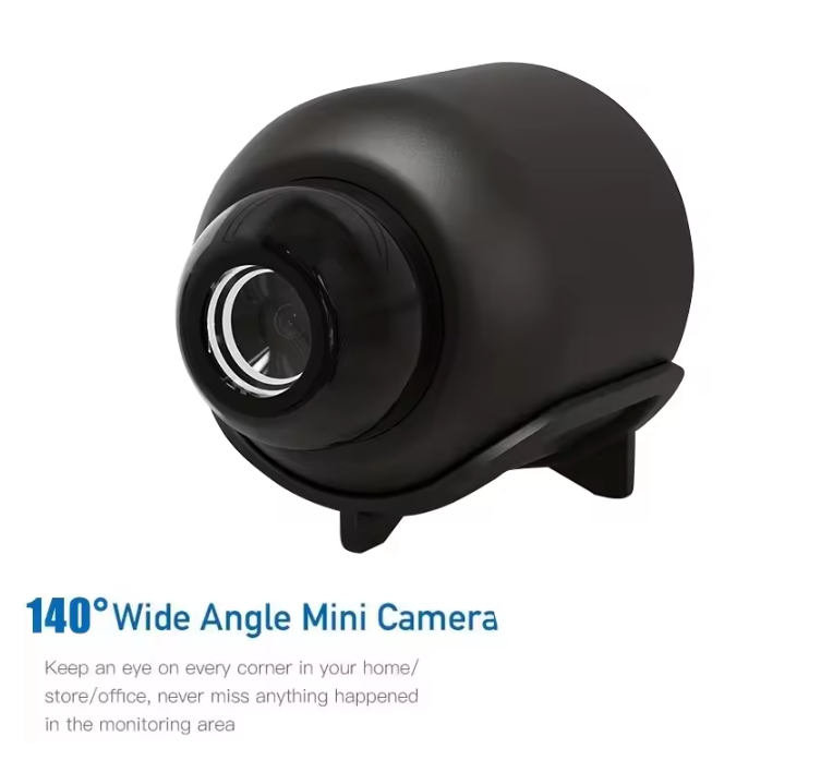 Caméra Mini X5 1080P WiFi – Vision Nocturne HD & Détection de Mouvement