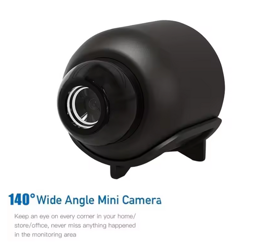 Caméra Mini X5 1080P WiFi – Vision Nocturne HD & Détection de Mouvement