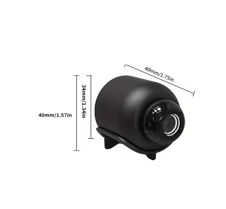 Caméra Mini X5 1080P WiFi – Vision Nocturne HD & Détection de Mouvement