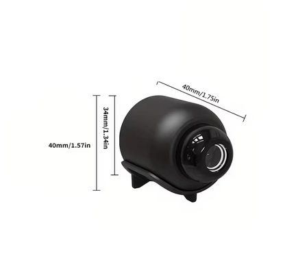 Caméra Mini X5 1080P WiFi – Vision Nocturne HD & Détection de Mouvement