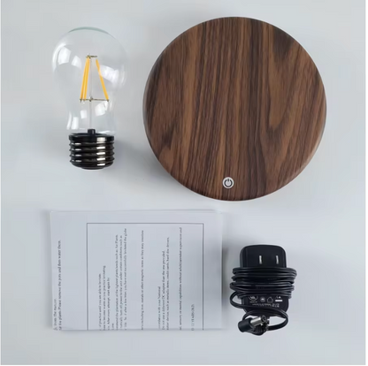 Lampe à Lévitation Magnétique – Ampoule LED Flottante au Design Innovant